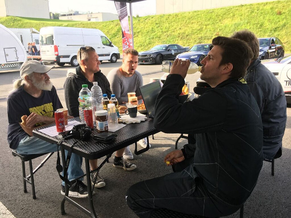 gemütliches Zusammensitzen