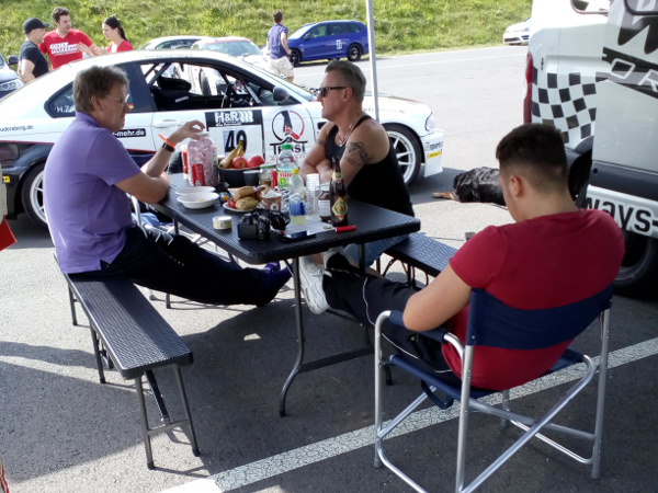 gemütliches Zusammensitzen