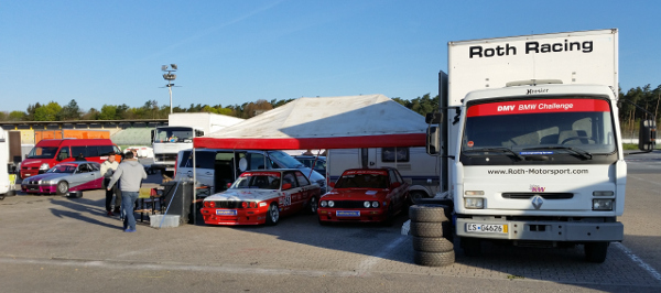Roth Racing im Fahrerlager